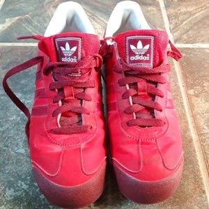 Adidas Sneaker Samoa Red Size 7